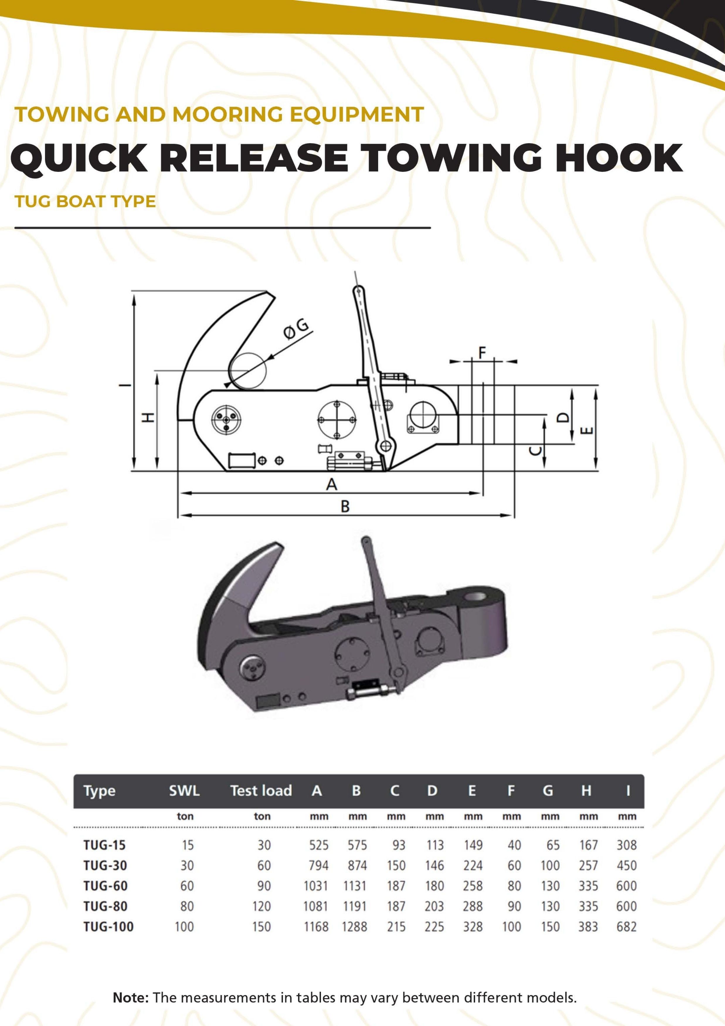 Towing and Mooring Equipments 12